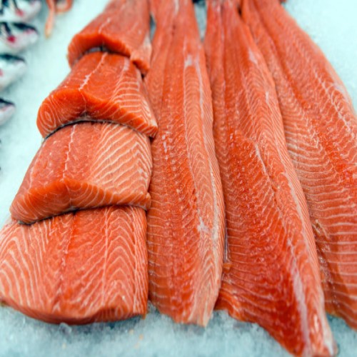salmon filetes